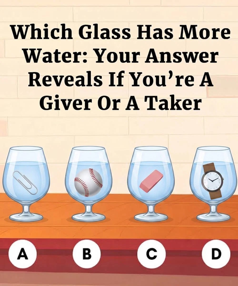 Which Glass Has More Water? Your Answer May Say More About How You Think Than You Expect 2 699595021 1544791440372883 1420118301352757032 n